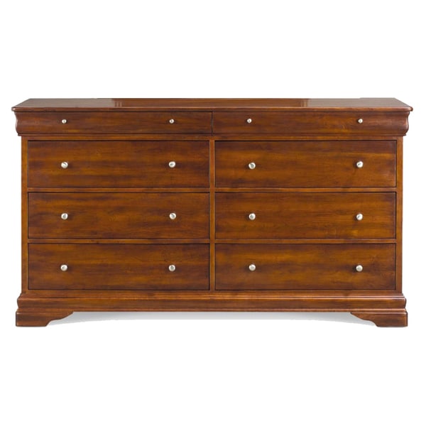 Paris Clic 8 Drawer Dresser Solid Wood Free Shipping Today Paris Clic 8 Drawer Dresser Solid Wood