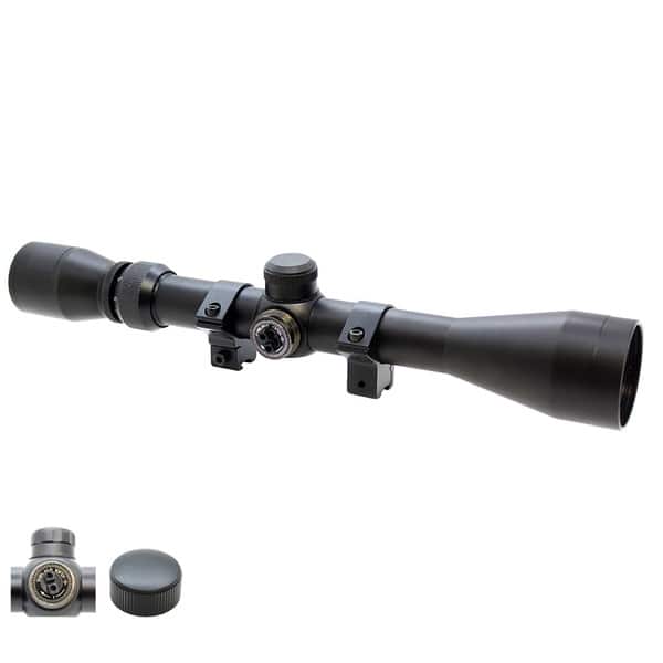4x20 Rifle Scope With Rings Mil Dot Reticle Hunting Scope For Airgun & Crossbow