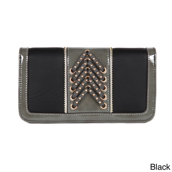 Nicole Lee 'Rene' Double Braid Bi fold Wallet nicole lee Women's Wallets