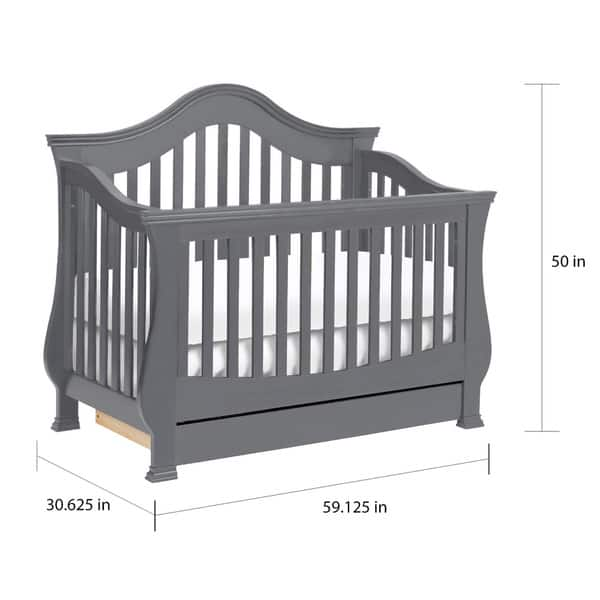 Shop Million Dollar Baby Classic Ashbury 4 In 1 Convertible Crib