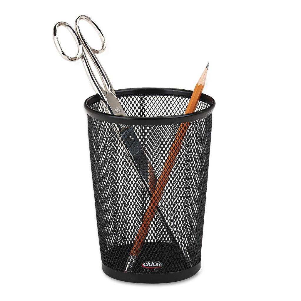 metal mesh pencil cup