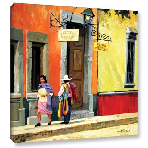 'Streets of Mexico' by Rick Kersten Gallery-wrapped Canvas Wall Print