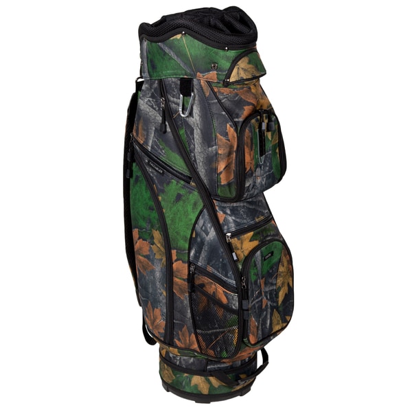 Shop Pinemeadow Hunter Camo Golf Cart Bag - Free Shipping ...