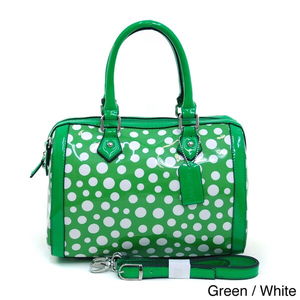 Polka dot satchel Clearance