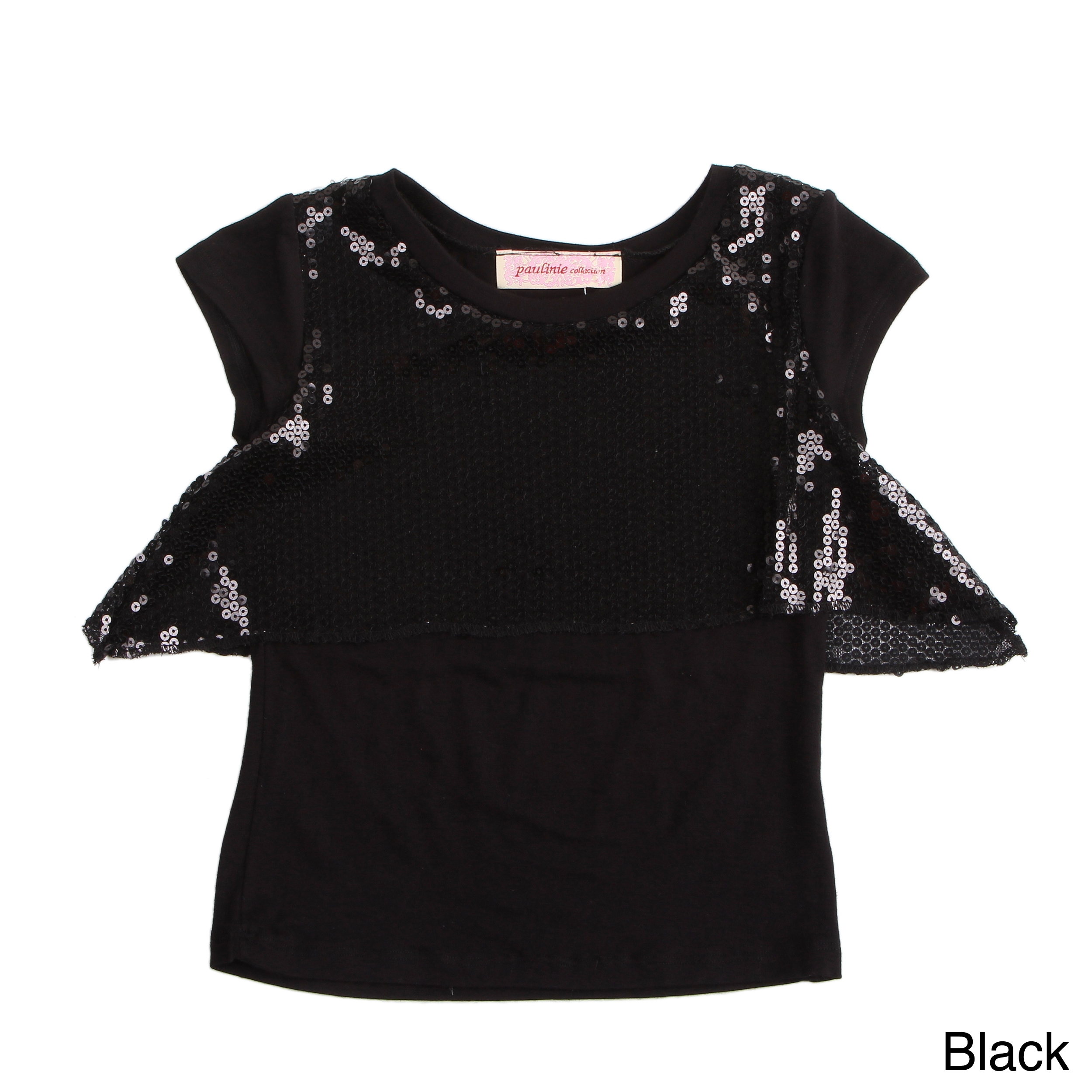 Paulinie Collection Girls Sequin Top