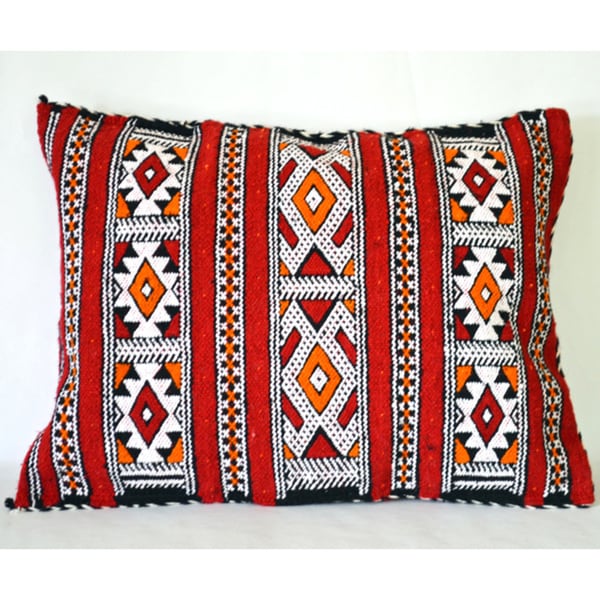 Shop Moroccan Berber Kilim Pillow Cover (Morocco) Free Shipping Today