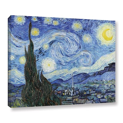 Vincent van Gogh 'Starry Night' Gallery Wrapped Canvas
