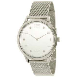 Puma Women's Motor Stainless Steel Mesh Bracelet Watch Puma Women's Puma Watches