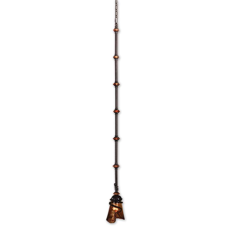Uttermost Vitalia 1-light Oil Rubbed Bronze Mini Pendant