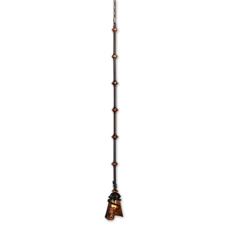 Uttermost Vitalia 1-light Oil Rubbed Bronze Mini Pendant - Bed Bath 