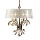 Uttermost Alenya 4-light Burnished Gold Metal Chandelier