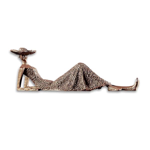 slide 1 of 1, Uttermost Summer Days Antique Bronze Sculpture