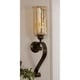 preview thumbnail 4 of 2, Uttermost Joselyn Bronze Candle Wall Sconce