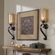 preview thumbnail 2 of 2, Uttermost Joselyn Bronze Candle Wall Sconce