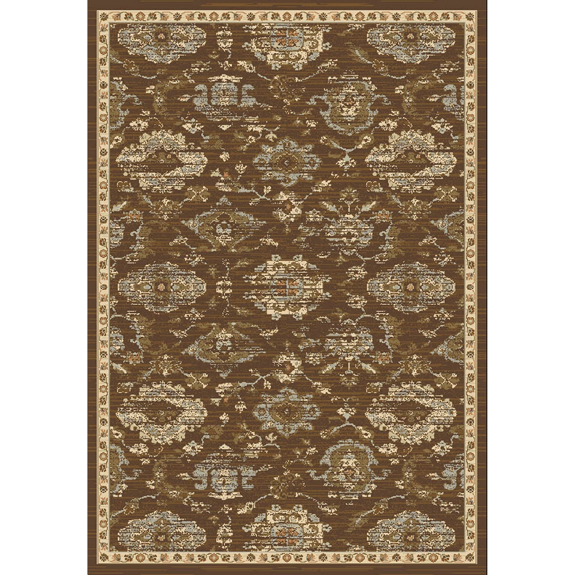 Safavieh Florenteen Brown/ Ivory Rug (8 X 10)