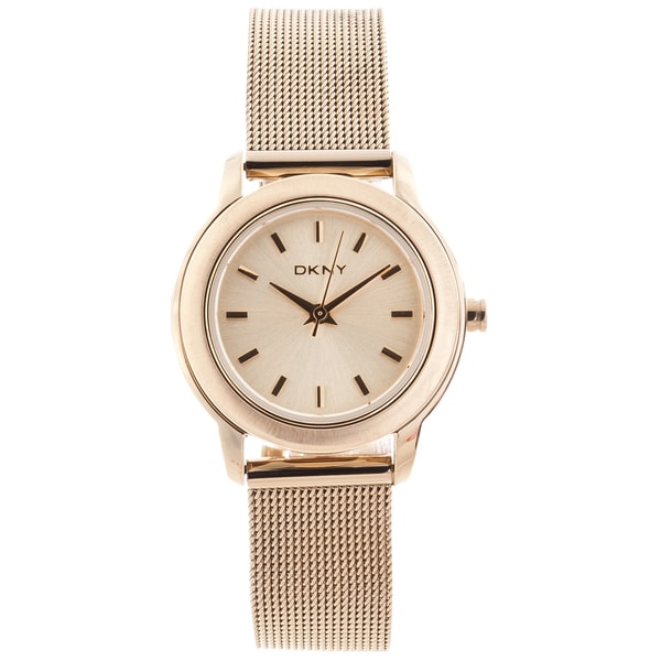 DKNY Women's Goldtone Mesh Bracelet Watch DKNY Women's DKNY Watches