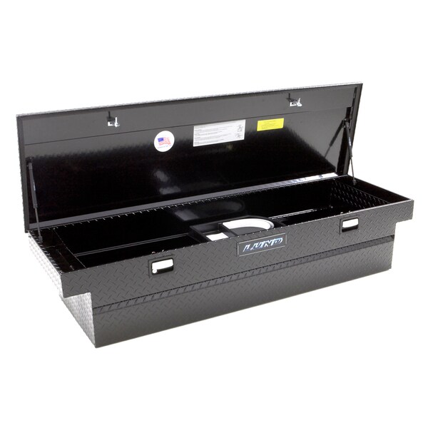 Shop Tradesman Truck Black 70inch Bed Truck Tool Box Free Shipping