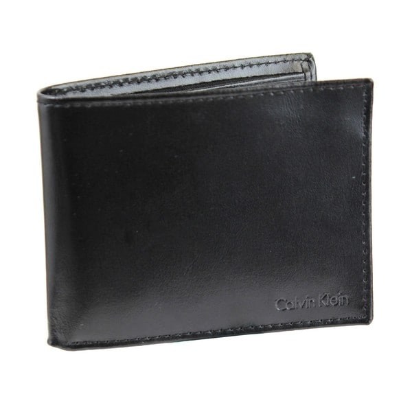 Calvin Klein Men's Bi-fold Leather Wallet and Passcase - 15270251 ...