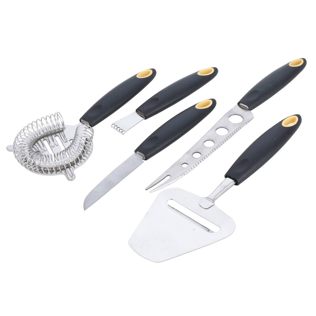 Miu France 5-piece Stainless Steel Bar and Appetizer Tools Set