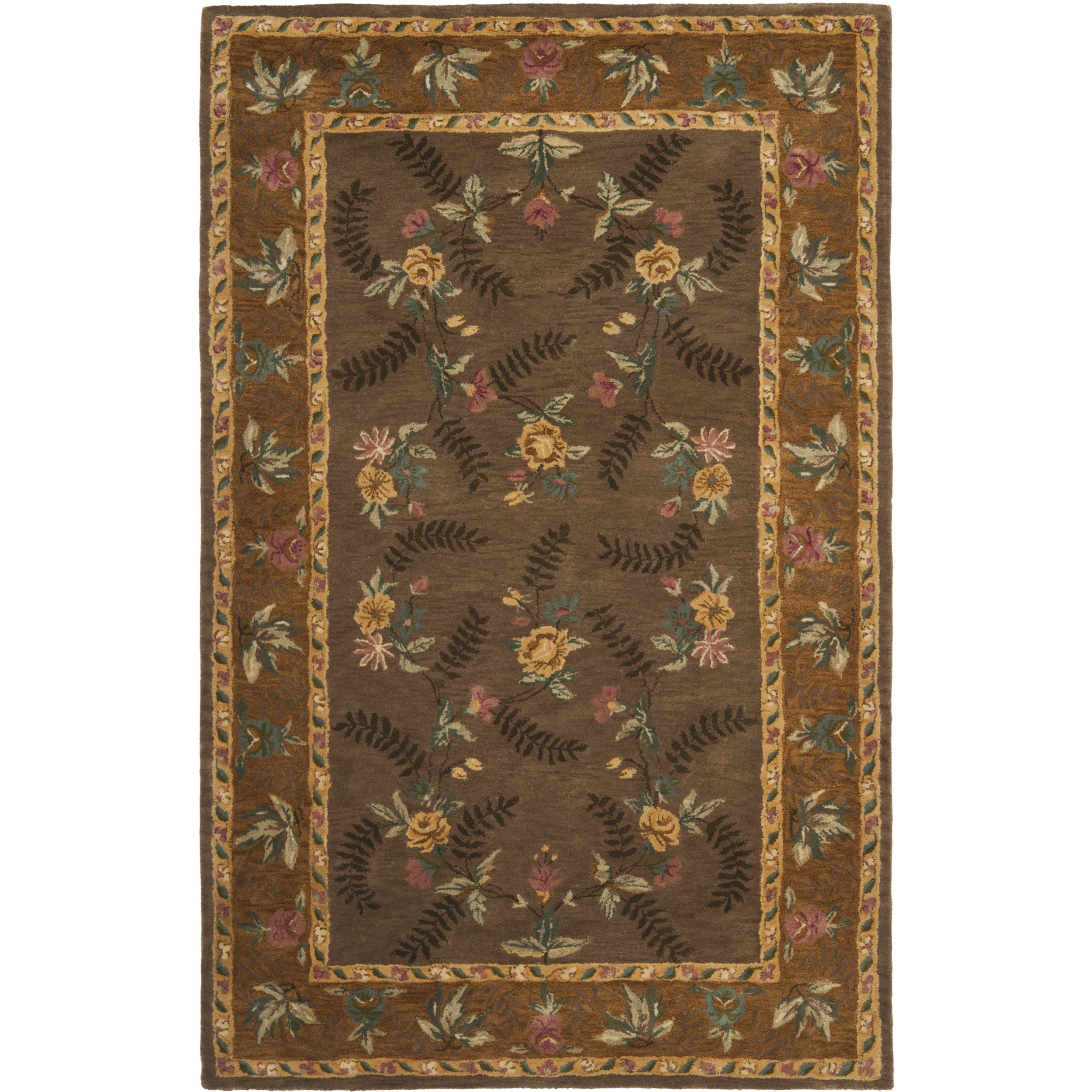 Safavieh Handmade Newport Multi Wool Area Rug (5 X 8)