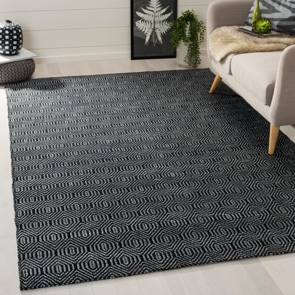 Safavieh Hand-woven South Hampton Black Rug - 8'9 x 12'