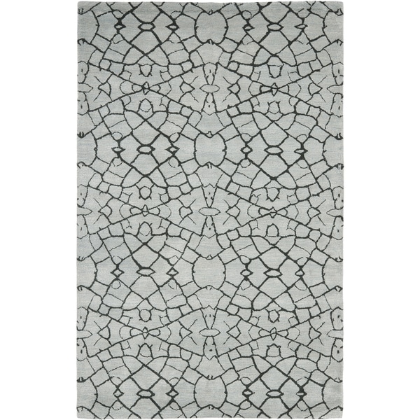Thom Filicia Handmade Hudson Grey New Zealand Wool Rug - 8' x 10'
