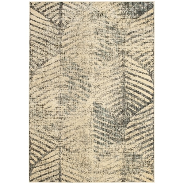 Safavieh Vintage Light Grey Distressed Silky Viscose Area Rug - 8' x 11'2