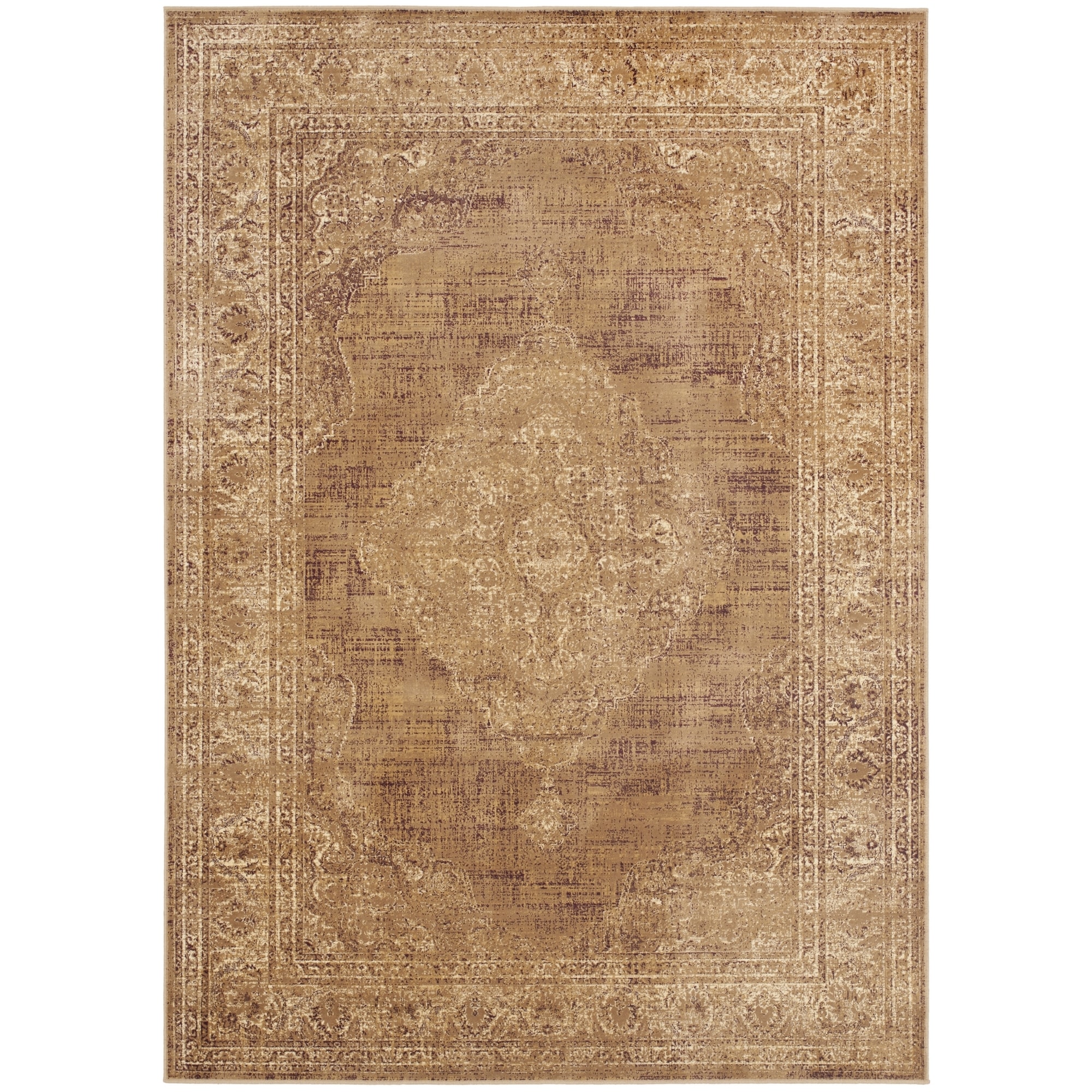 Safavieh Vintage Brown Viscose Rug (8 X 112)