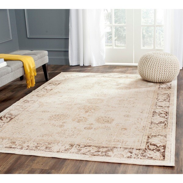 Safavieh Vintage Oriental Stone Distressed Silky Viscose Rug (5'3 x 7'6