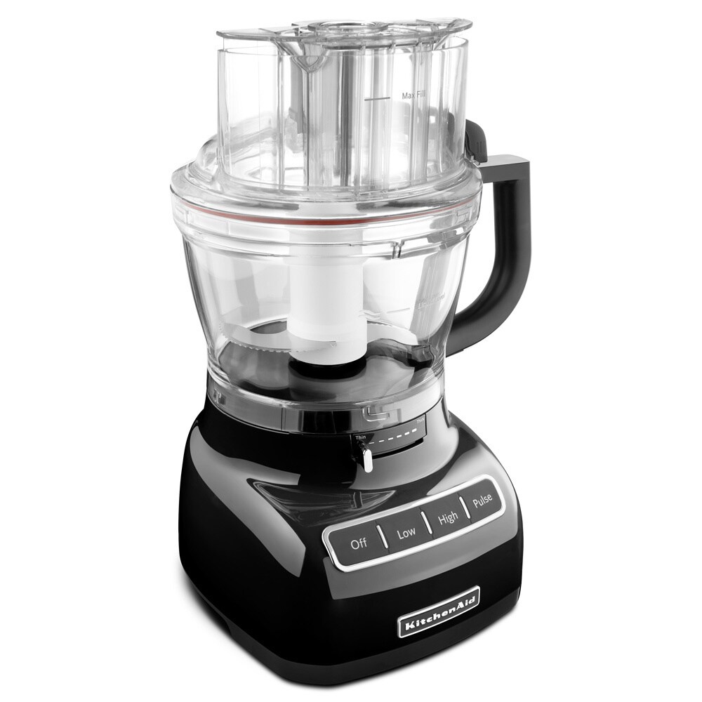 KitchenAid RKFP1333 ExactSlice 13-cup Food Processor with Extra Bowl  (Refurbished) - Bed Bath & Beyond - 7889813