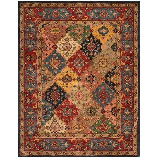Safavieh Handmade Heritage Timeless Traditional Red Wool Rug - 8'3 x 11'