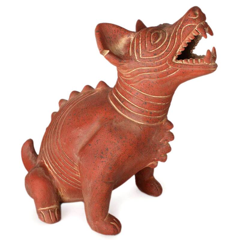 Handmade Comala Dog Ceramic Figurine (Mexico)