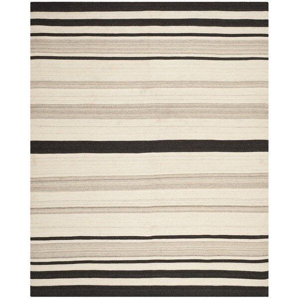 Safavieh Handwoven Moroccan Reversible Dhurrie Natural Wool Rug (8' x