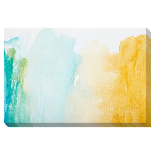 Strokes of Color Oversized Gallery Wrapped Canvas