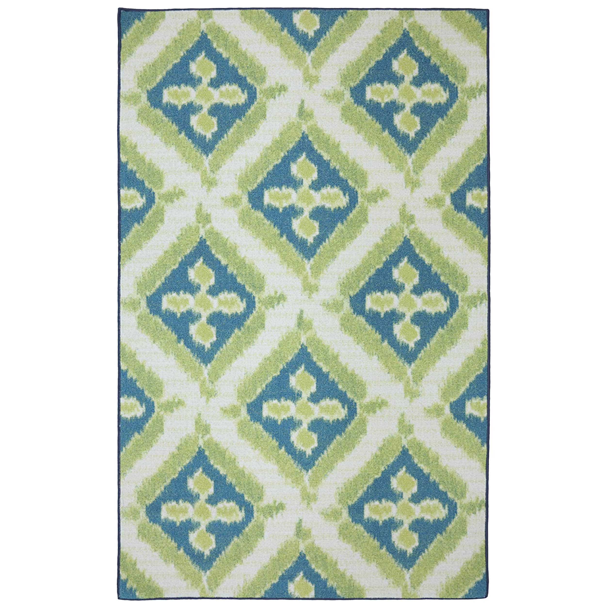 Indoor/outdoor Floral Splash Rug (8 X 10)