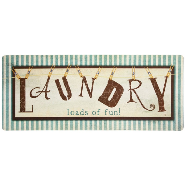 Loads of Laundry Indoor Cushion Mat - 15275180 - Overstock.com Shopping ...
