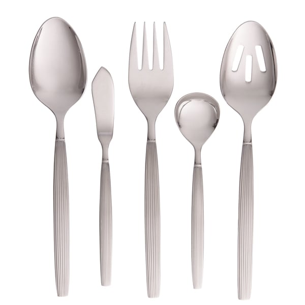 Denby Vertical 5 piece Stainless Steel Hostess Set Denby Flatware Sets