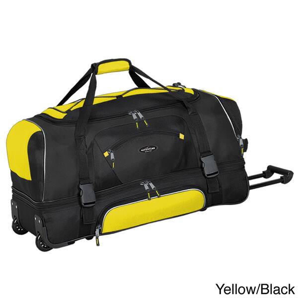 Traveler's Club Adventurer Duffel Collection 36-inch 2-section Drop Bottom Rolling Duffel (As Is Item) - Bed Bath & Beyond - 12355629 Traveler's Club Adventurer Duffel Collection 36-inch 2-section Drop Bottom Rolling Duffel (As Is Item) - Bed Bath & Beyond - 12355629