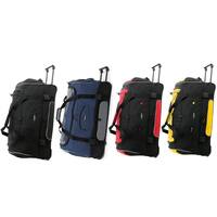 Traveler's Club Adventurer Duffel Collection 36-inch 2-section Drop Bottom Rolling Duffel