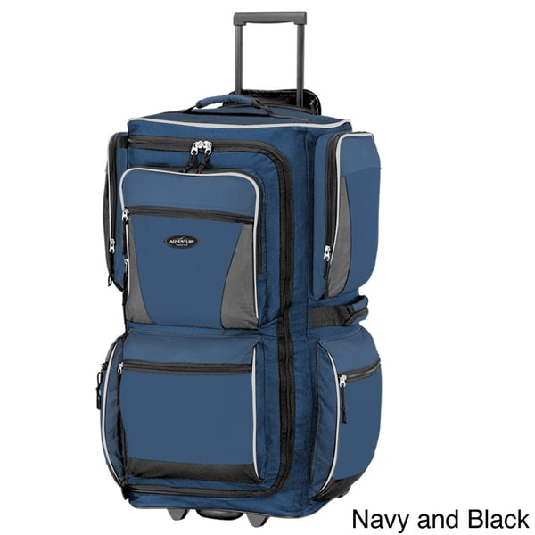 Shop Traveler&#39;s Club 29-inch Rolling Upright Duffel Bag - Free Shipping Today - Overstock - 7894864