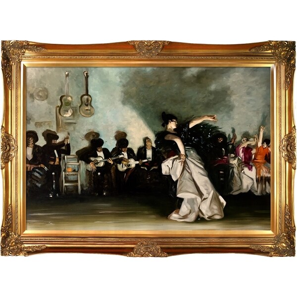 Danse Macabre Tribal Fusion gothic fairy art CANVAS PRINT skeleton bellydance