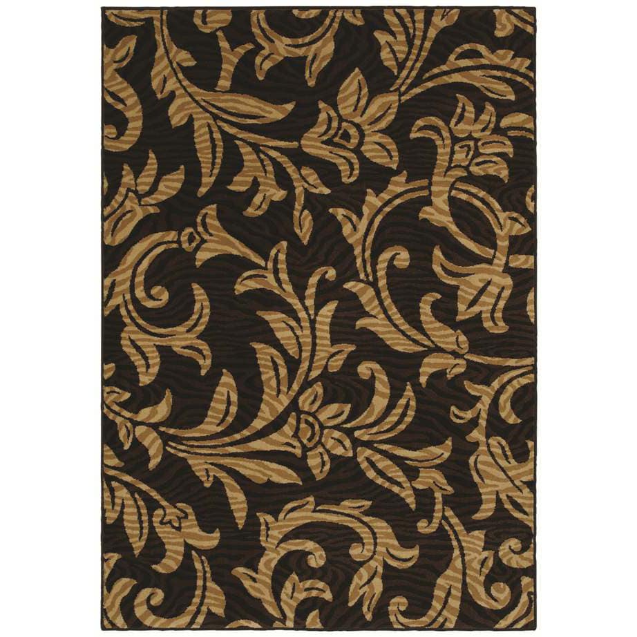 Regal Black Area Rug (55 X 78)