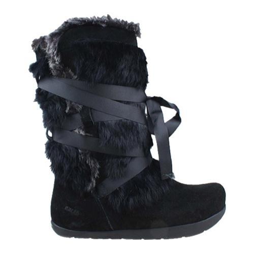 Women's Kalso Earth Shoe Pike Black Suede Kalso Earth Shoe Boots