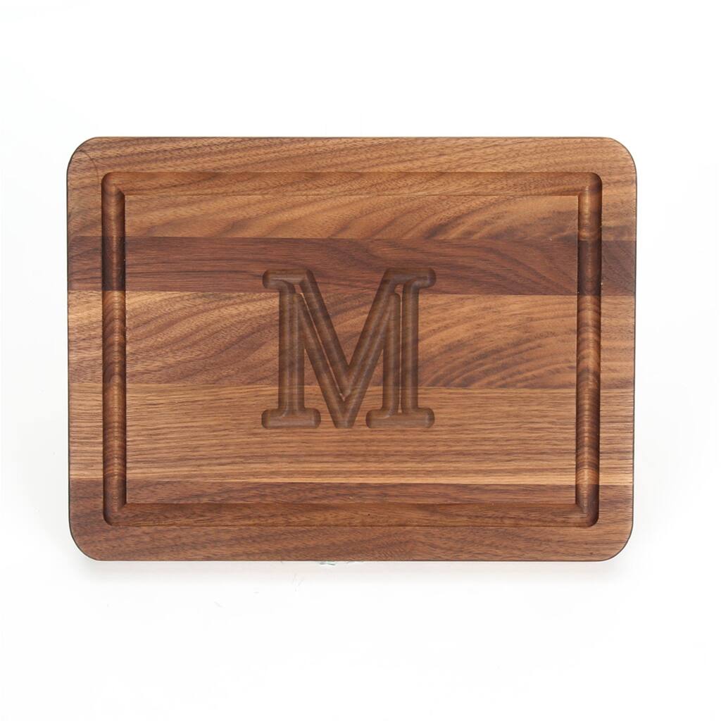 Bigwood Personalized Walnut Cutting Board - 9 x 12