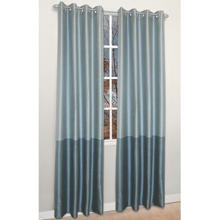 Gramercy Aqua 84-inch Curtain Panel Pair - 50 x 84 - Bed Bath & Beyond ...