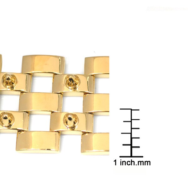 14 karat gold plated bracelet