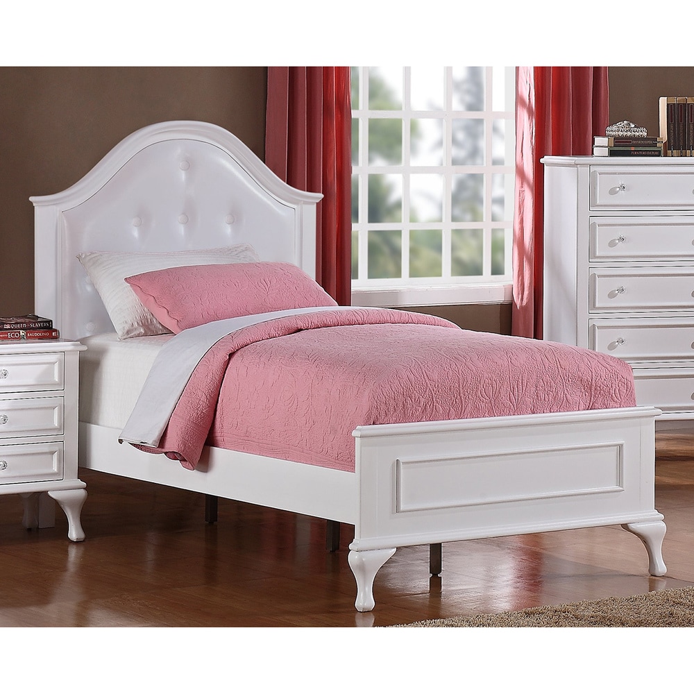 Jeslyn Twin Bed and Optional Trundle - Overstock Shopping - Great Deals ...