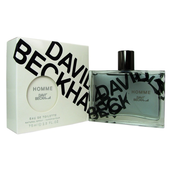 David Beckham 'Homme' Men's 2.5 ounce Eau de Toilette Spray David Beckham Men's Fragrances