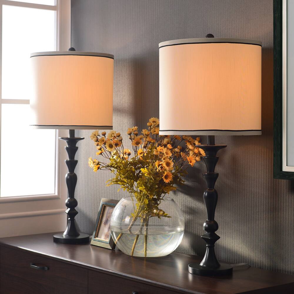 Frazer Graphite Table Lamps (Set of 2)