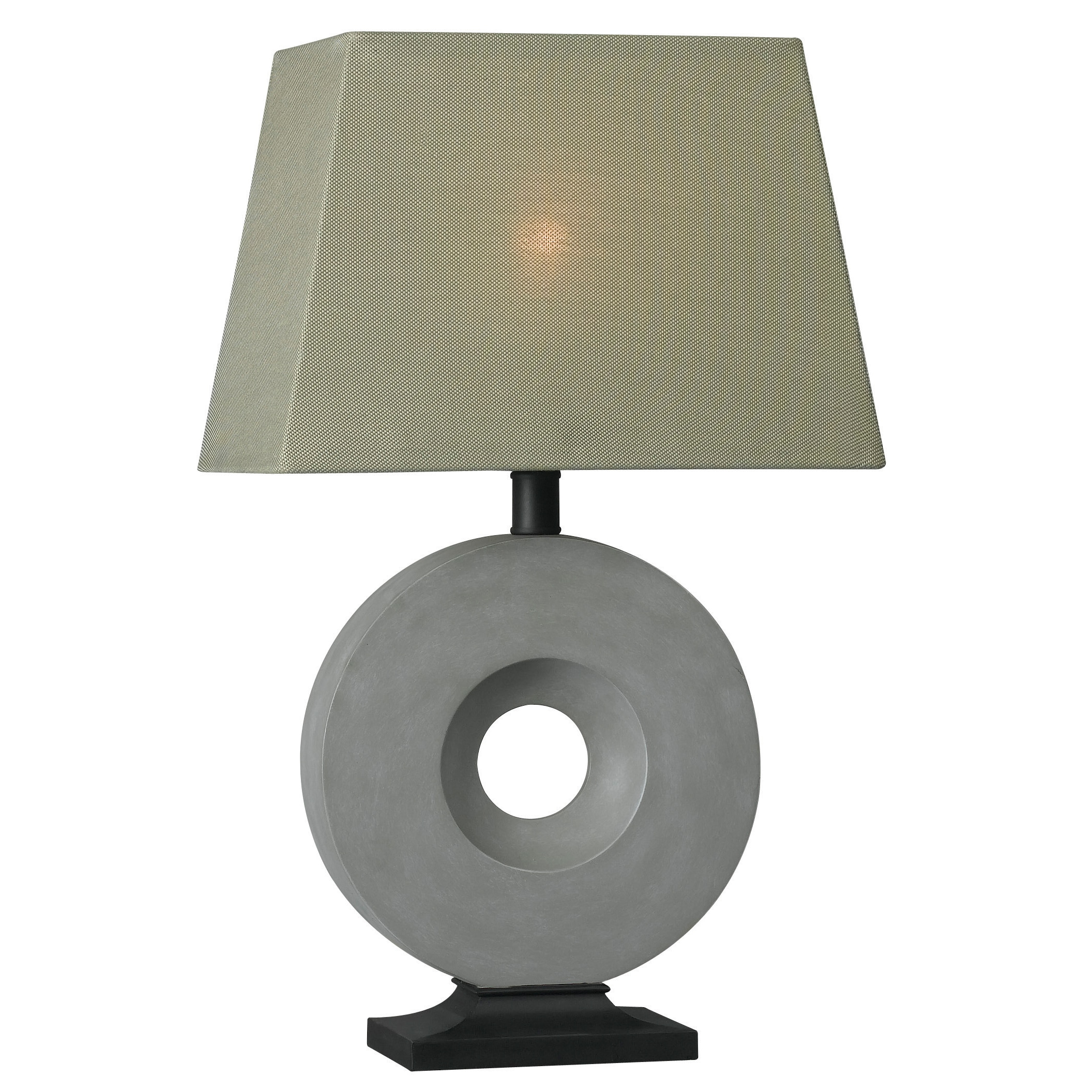 Werbowy 27 inch Concrete Outdoor Table Lamp